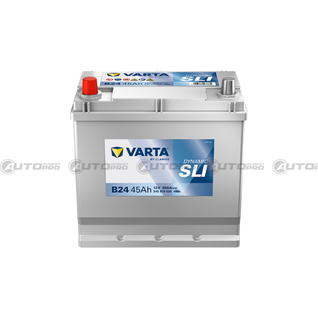 BATTERIA VARTA B24 45Ah 300A BLACK DYNAMIC - 1