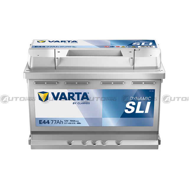 BATTERIA VARTA E44 77Ah 780A SILVER DYNAMIC - 1
