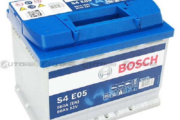 Batteria Avviamento BOSCH 0092S4E050 60 Ah 560A Start&Stop