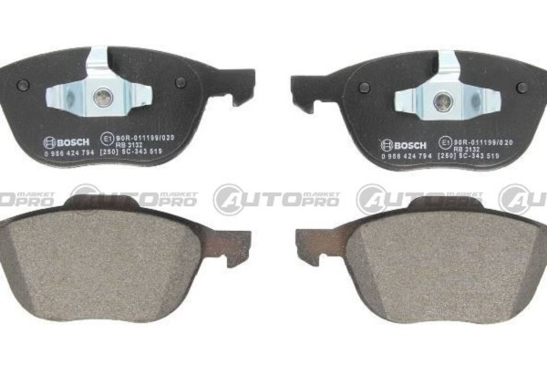Pastiglie Freno (ANTERIORI) BOSCH 0986424794