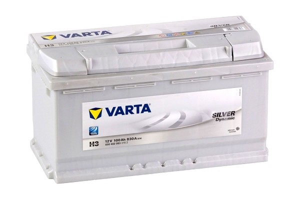Batteria Avviamento VARTA 600402083 BATTERIA H3 100Ah 830A SILVER DYNAMIC