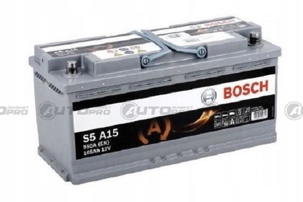 BATTERIA AUTO BOSCH START & STOP AGM