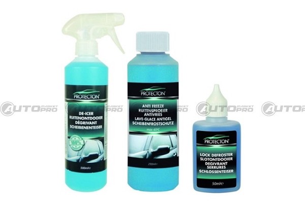 SET UNIVERSALE DEGHIACCIANTE PROTECTON 3 PEZZI