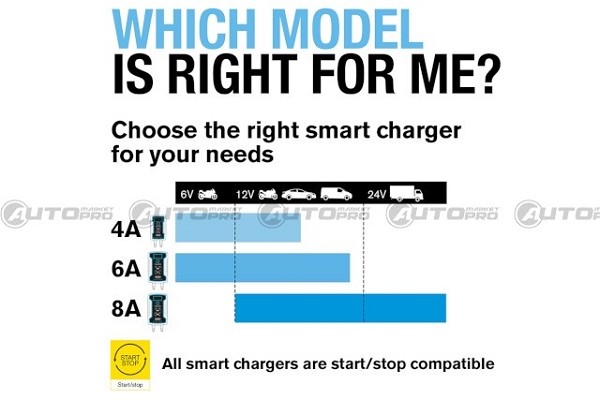 RING 12V CARICABATTERIE/MANTENITORE 8A - 2