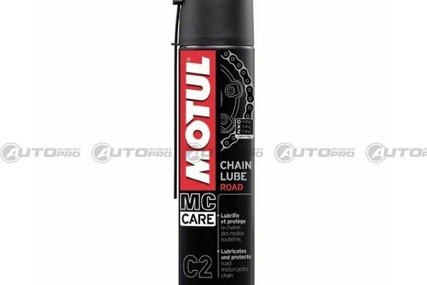 MOTUL C2 CHAIN LUBE ROAD 102981 LUBRIFICANTE CATENE MOTO STRADALI GO-KART 400 ML 3374650238982