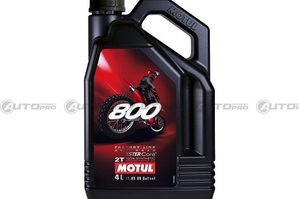 MOTUL 104039 OLIO MOTORE 800 2T FACTORY LINE OFF ROAD PER MOTORI DA CORSA 4 L