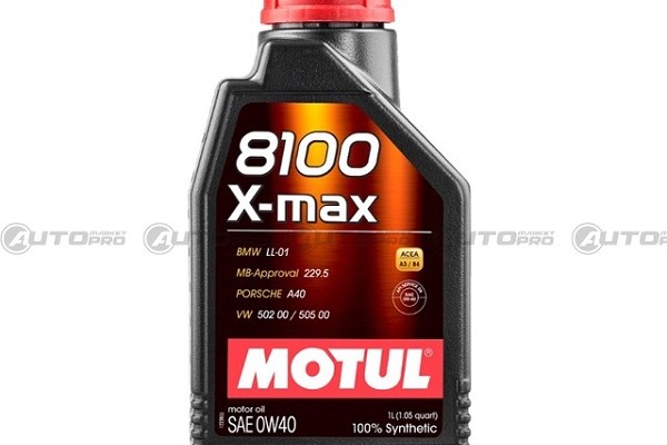 MOTUL 104531 OLIO MOTORE SINTETICO 0W40 8100 X-MAX 3374650250694 1 LITRO