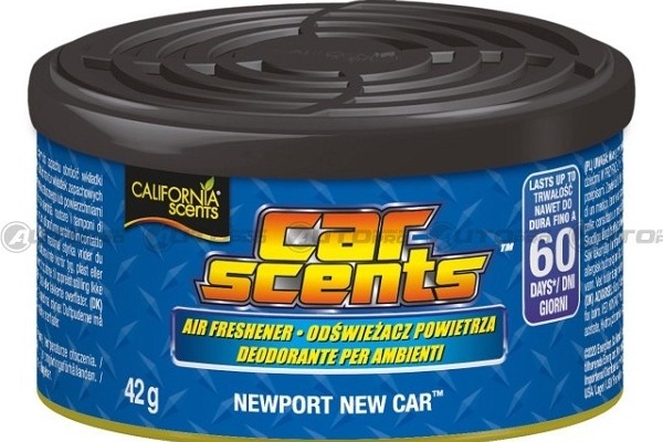 CALIFORNIA SCENTS NEWPORT NEW CAR PROFUMATORE PER AUTO 7638900435054