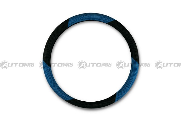 COPRIVOLANTE BOTTARI MESH NERO/BLU 37-39 CM