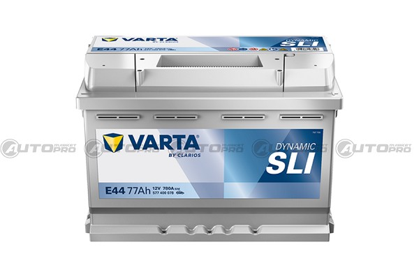 Batteria Avviamento VARTA 577400078 BATTERIA E44 77Ah 780A SILVER DYNAMIC