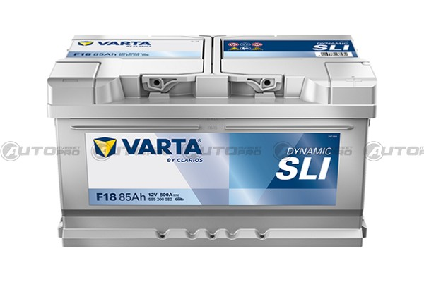 Batteria Avviamento VARTA 585200080 BATTERIA F18 85Ah 800A SILVER DYNAMIC