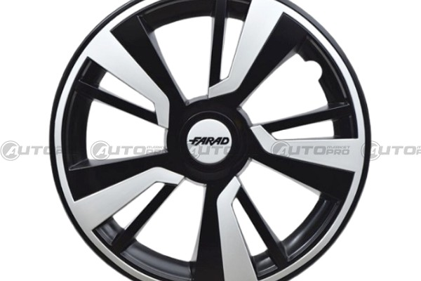 COPRICERCHI FARAD FAC243-14 MATTE BLACK/INS – KIT UNIVERSALE 14″ NERO OPACO