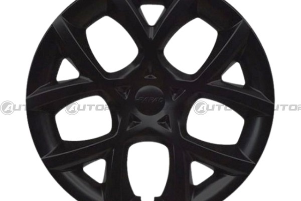 COPRICERCHI FARAD FAC242-16 NERO OPACO – KIT UNIVERSALE 16″ BLACK