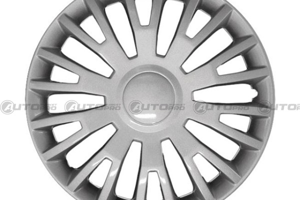 COPRICERCHI FARAD FAC237-15 SILVER – KIT UNIVERSALE 15″ GRIGIO ARGENTO